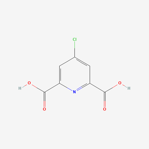4722-94-5 4-Chloro-2,6-pyridinedicarboxylic acid chemical structure