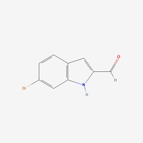 105191-12-6 6-Bromo-1H-indole-2-carbaldehyde chemical structure