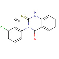 81066-84-4 3-(3-Chloro-2-methylphenyl)-2-thioxo-2,3-dihydro-4(1H)-quinazolinone chemical structure