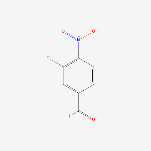160538-51-2 3-Fluoro-4-nitrobenzenecarbaldehyde chemical structure