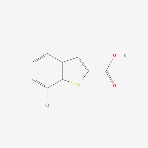 90407-16-2 7-Chloro-1-benzothiophene-2-carboxylic acid chemical structure