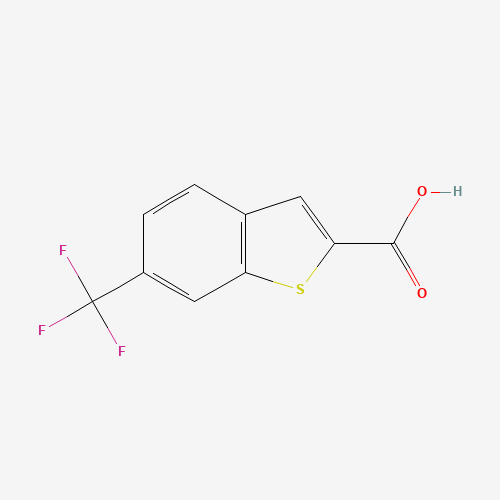 142329-22-4 6-(Trifluoromethyl)-1-benzothiophene-2-carboxylic acid chemical structure