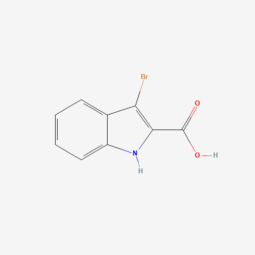 28737-33-9 3-Bromo-1H-indole-2-carboxylic acid chemical structure