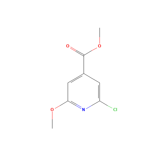 42521-10-8 Methyl 2-chloro-6-methoxyisonicotinate chemical structure