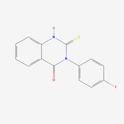 1547-15-5 3-(4-Fluorophenyl)-2-thioxo-2,3-dihydro-4(1H)-quinazolinone chemical structure