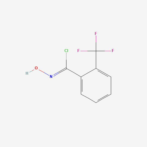 74467-04-2 N-Hydroxy-2-(trifluoromethyl)-benzenecarboximidoylchloride chemical structure