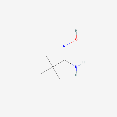 42956-75-2 N'-Hydroxy-2,2-dimethylpropanimidamide chemical structure