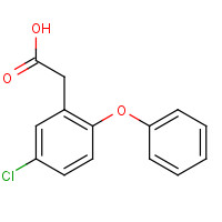 70958-20-2 2-(5-Chloro-2-phenoxyphenyl)acetic acid chemical structure