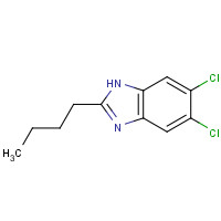 133052-59-2 2-Butyl-5,6-dichloro-1H-1,3-benzimidazole chemical structure