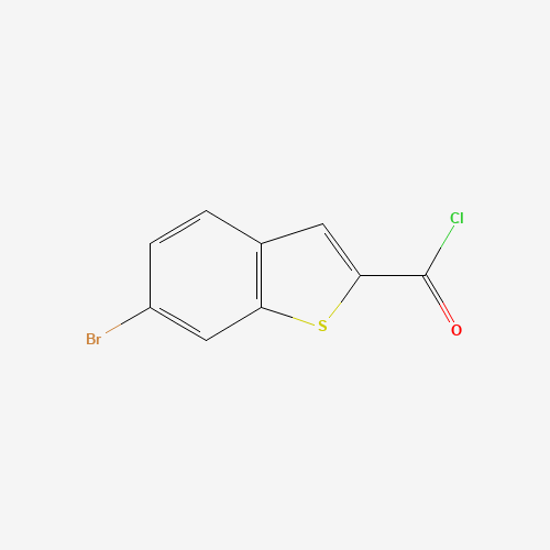 105212-27-9 6-Bromo-1-benzothiophene-2-carbonyl chloride chemical structure