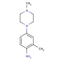 16154-71-5 2-Methyl-4-(4-methyl-1-piperazinyl)aniline chemical structure