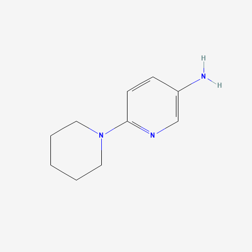 55403-29-7 6-(1-Piperidinyl)-3-pyridinamine chemical structure