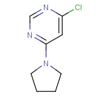 939986-64-8 4-Chloro-6-(1-pyrrolidinyl)pyrimidine chemical structure