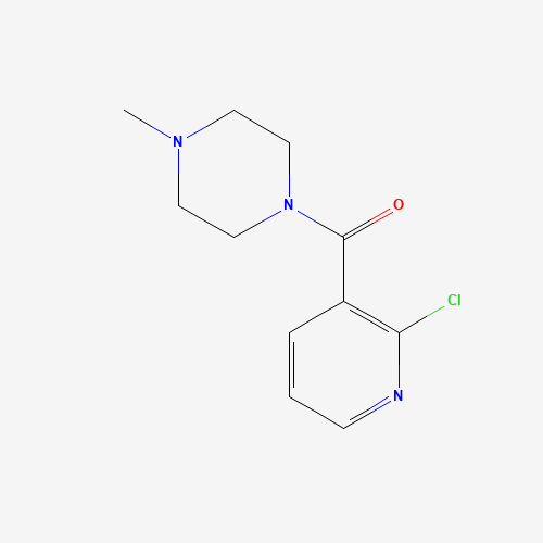 60597-69-5 (2-Chloro-3-pyridinyl)(4-methyl-1-piperazinyl)-methanone chemical structure