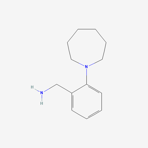 72752-55-7 [2-(1-Azepanyl)phenyl]methanamine chemical structure