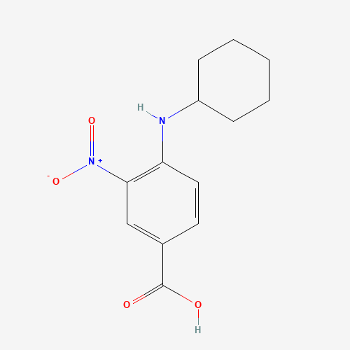333340-82-2 4-(Cyclohexylamino)-3-nitrobenzoic acid chemical structure