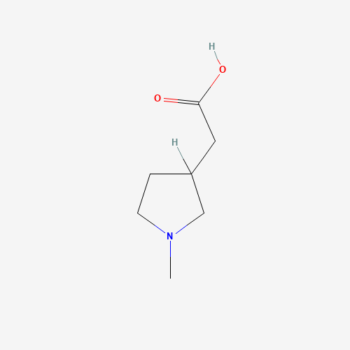 102014-77-7 2-(1-Methyl-3-pyrrolidinyl)acetic acid chemical structure