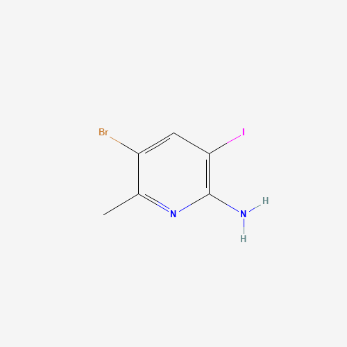 958357-86-3 6-Amino-3-bromo-5-iodo-2-methylpyridine chemical structure