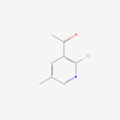 885223-64-3 1-(2-Chloro-5-methylpyridin-3-yl)ethanone chemical structure