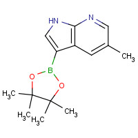1198096-23-9 5-Methyl-3-(4,4,5,5-tetramethyl-1,3,2-dioxaborolan-2-yl)-1H-pyrrolo[2,3-b]pyridine chemical structure