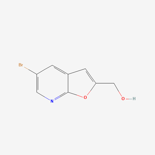 1188990-02-4 (5-Bromofuro[2,3-b]pyridin-2-yl)methanol chemical structure