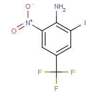 543740-74-5 2-Iodo-6-nitro-4-(trifluoromethyl)aniline chemical structure