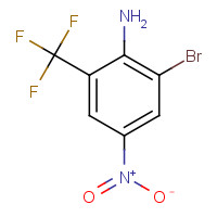 400-66-8 2-Bromo-4-nitro-6-(trifluoromethyl)aniline chemical structure