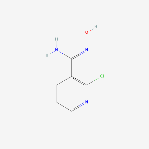 468068-58-8 2-Chloro-N'-hydroxy-3-pyridinecarboximidamide chemical structure