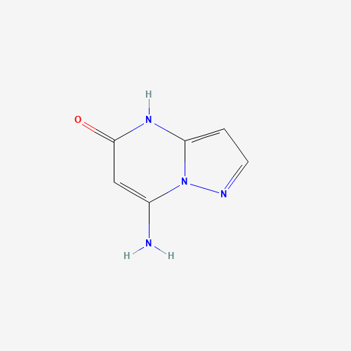 89418-10-0 7-Aminopyrazolo[1,5-a]pyrimidin-5-ol chemical structure