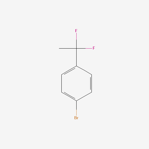 1000994-95-5 1-Bromo-4-(1,1-difluoroethyl)benzene chemical structure