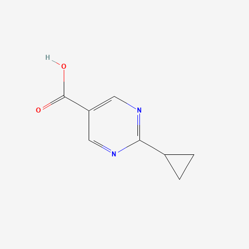 648423-79-4 2-Cyclopropyl-pyrimidine-5-carboxylic acid chemical structure