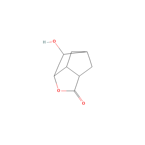 92343-46-9 2-Hydroxy-4-oxatricyclo[4.2.1.03,7]nonan-5-one chemical structure