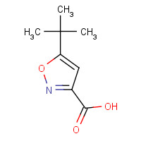 90607-21-9 5-tert-Butyl-3-isoxazolecarboxylic acid chemical structure