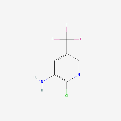72587-18-9 3-Amino-2-chloro-5-(trifluoromethyl)pyridine chemical structure