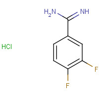 107392-33-6 3,4-Difluoro-benzamidine hydrochloride chemical structure