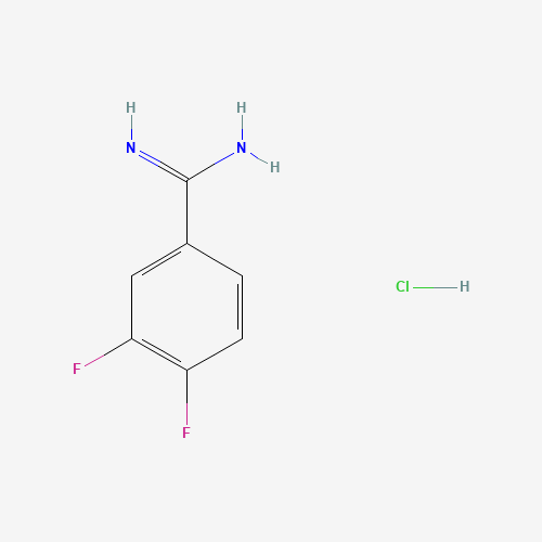 107392-33-6 3,4-Difluoro-benzamidine hydrochloride chemical structure