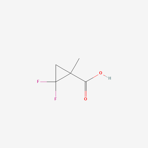 128073-33-6 (±)-2,2-Difluoro-1-methylcyclopropane-carboxylic acid chemical structure