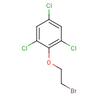 26378-23-4 2-(2-Bromoethoxy)-1,3,5-trichlorobenzene chemical structure