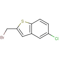 99592-53-7 2-(Bromomethyl)-5-chloro-1-benzothiophene chemical structure
