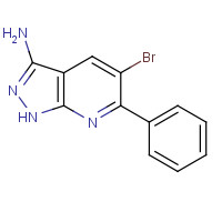 583039-87-6 5-Bromo-6-phenyl-1H-pyrazolo[3,4-b]pyridin-3-amine chemical structure