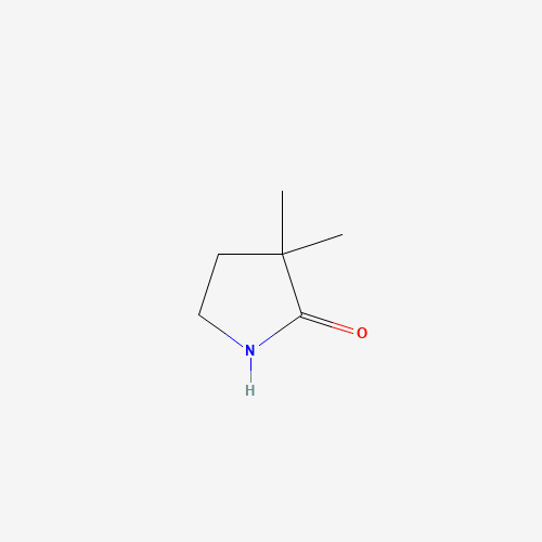4831-43-0 3,3-Dimethyl-2-pyrrolidinone chemical structure