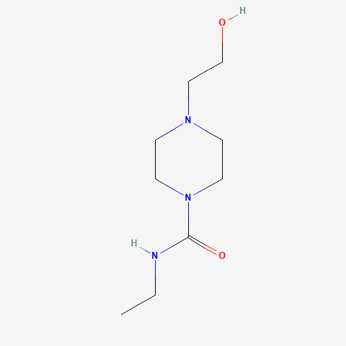 816456-44-7 N-Ethyl-4-(2-hydroxyethyl)piperazine-1-carboxamide chemical structure