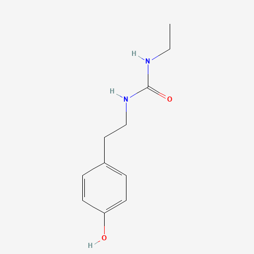 883107-36-6 3-Ethyl-1-[2-(4-hydroxyphenyl)ethyl]urea chemical structure