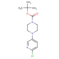 633283-53-1 tert-Butyl 4-(6-chloropyridin-3-yl)piperazine-1-carboxylate chemical structure