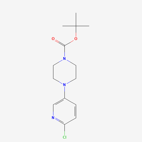 633283-53-1 tert-Butyl 4-(6-chloropyridin-3-yl)piperazine-1-carboxylate chemical structure