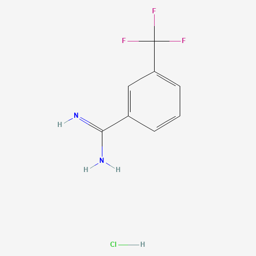 62980-03-4 3-(Trifluoromethyl)benzene-1-carboximidamide hydrochloride chemical structure