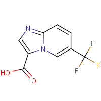 1019021-78-3 6-(Trifluoromethyl)imidazo[1,2-a]pyridine-3-carboxylic acid chemical structure