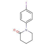 385425-15-0 1-(4-Iodophenyl)piperidin-2-one chemical structure