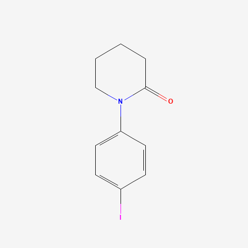 385425-15-0 1-(4-Iodophenyl)piperidin-2-one chemical structure