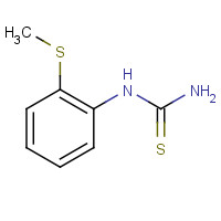 59084-10-5 1-[2-(Methylthio)phenyl]-2-thiourea chemical structure